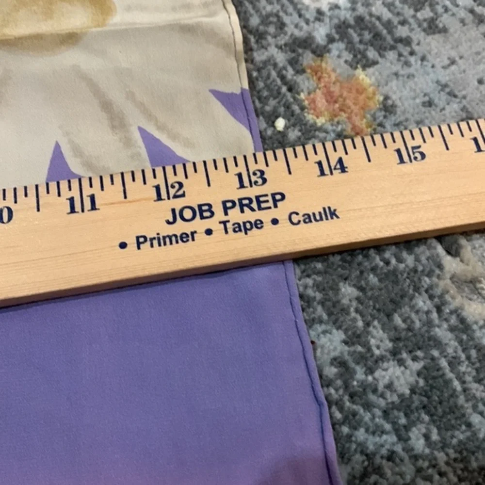 55” long‎ Lavender Floral Scarf